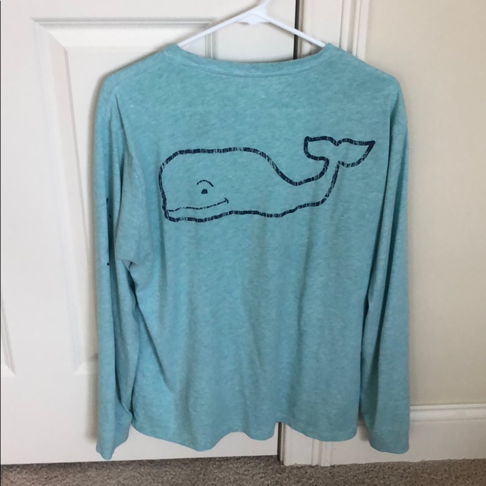 Vineyard vines blue long sleeve